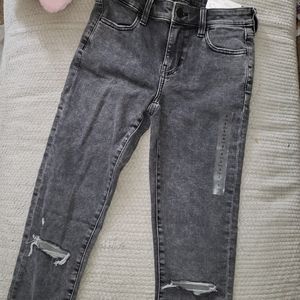 dark gray jeggings american eagle size 4 long